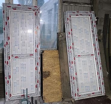 серебряные контакты: Алюминиевые и ПВХ двери под заказ - Варианты: глухие, остеклённые, с — 2