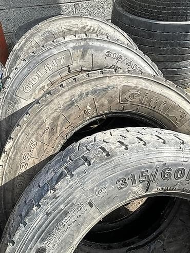 Шины и диски: Шины 315 / 60 / R 22,5, Всесезонная, Грузовики/Автобусы, Giti — 1