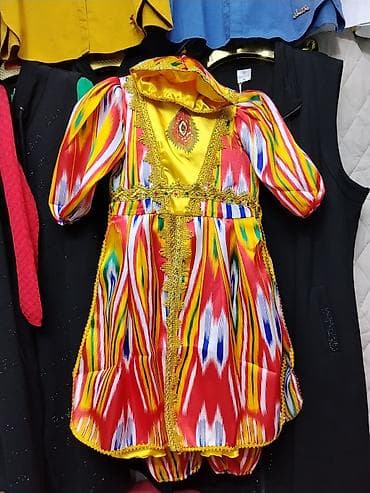 Детский национальный костюм (девичий) - Яркий комплект в стиле