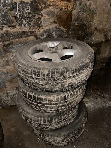 колесные диски опель фронтера: Колеса в сборе 235 / 65 / R 17, Зима, Б/у, Комплект, Легковые, Литые, отверстий - 5 — 1