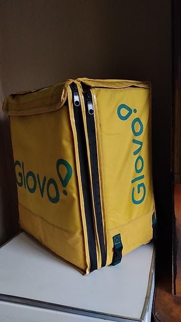 glovo сумка: Рюкзак, Унисекс, Б/у — 2