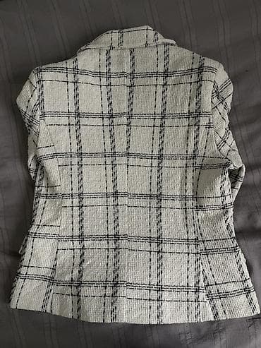 модное: Жакет женский HAZEL, размер M. - Двубортный крой с металлическими — 3