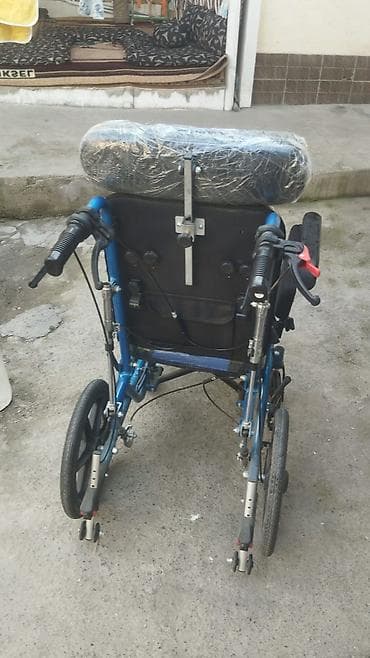 мир колясок: Инвалидная коляска с поддержкой корпуса и регулируемой спинкой - — 3