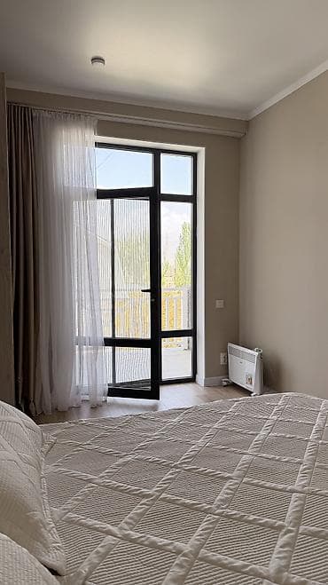 кыргызское взморье квартиры: Квартира, ЦО Chaika Resort, Сары-Ой, Барбекю, Детская площадка, Закрытый пляж — 8