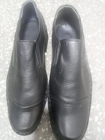 foot patch: Классические мужские туфли-лоферы (слипоны) черного цвета. Основные — 6