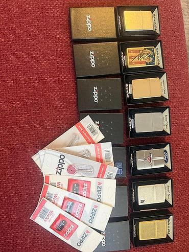 Аксессуарлар: Күйгүзгүч, Zippo, Бензин — 1