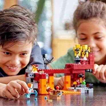 лего дом: Набор Лего Майнкрафт «Мост ифрита», мало б/у, все детали на месте, без — 4