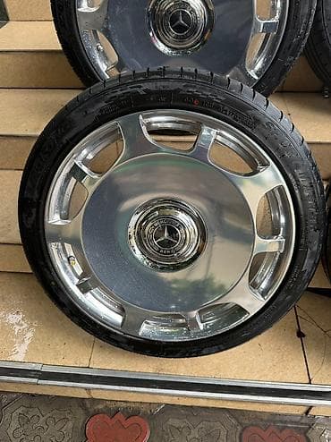 80 b4: Литые Диски R 20 Mercedes-Benz, Комплект, отверстий - 10, Б/у — 6