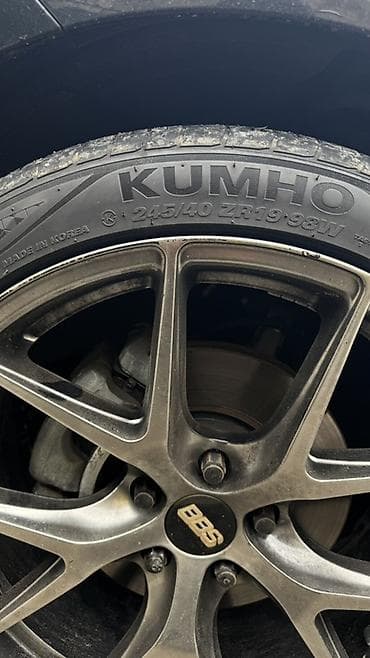 диски bbs r15 4x100: Колеса в сборе 245 / 40 / R 19, Всесезонная, Б/у, Комплект, Легковые, Литые, отверстий - 5 — 7