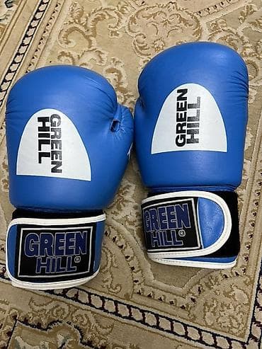 Перчатки: Боксерские перчатки Green Hill - Размер/вес: 10 oz (маркировка на — 1