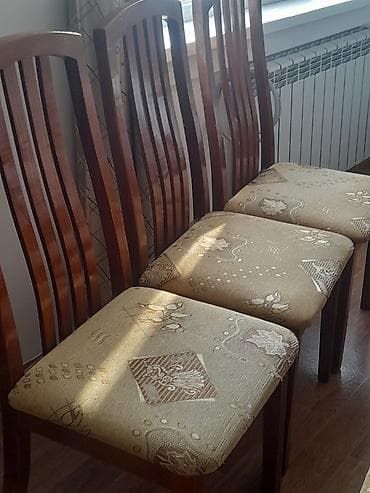 чагылган жангак: Зал үчүн отургуч, Колдонулган, Жыгач — 3