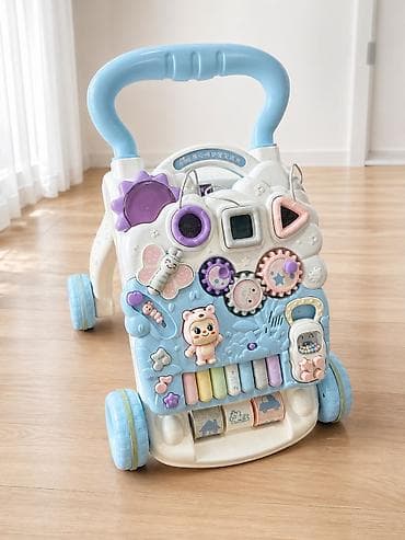 Бала бастыргычтар: Продаю детские ходунки-толкатель с игровой панелью. Отлично подойдут — 1