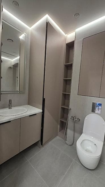 Квартиры: 2 комнаты, 77 м², Киргизия 1 Элитка, 2 этаж, Дизайнерский ремонт — 9