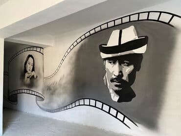 художественные краски: Художник,суроткартина Художественная, стена росписи — 4