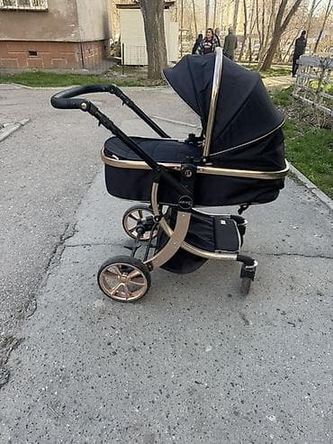 Детский мир: Детская коляска 3 в 1 (люлька + прогулочный блок/сиденье + — 2