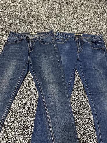 женские вещи пакет: Женские джинсы 👖 Размер 48-50 подойдет Фирменные, качественные 👍🙌🏻 — 1