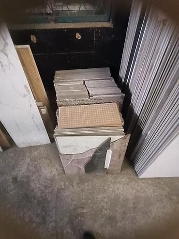 Металл прокаты: Максаты: Ваннага, душка, түсү - Ак, Күрөң, Боз, Жылтырабаган, 60х120 см — 5