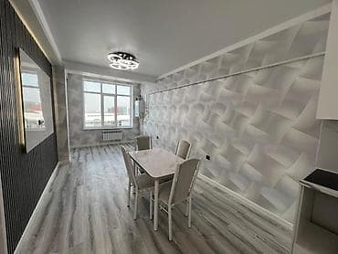 аламедин евроремонт: 2 комнаты, 41 м², Элитка, 6 этаж, Евроремонт — 3