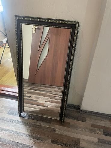 декоративные стены: Напольное зеркало в декоративной раме - Тип: прямоугольное напольное — 3