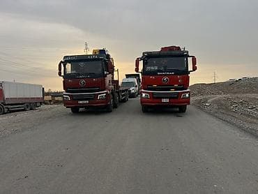 шахман бортовой: Услуги автокран-манипулятора и низкорамной перевозки на базе тягачей — 1