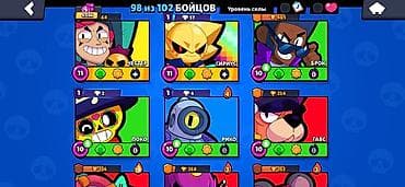 Другие игры и приставки: Продажа игрового аккаунта Brawl Stars. Основные характеристики: - 98 — 1