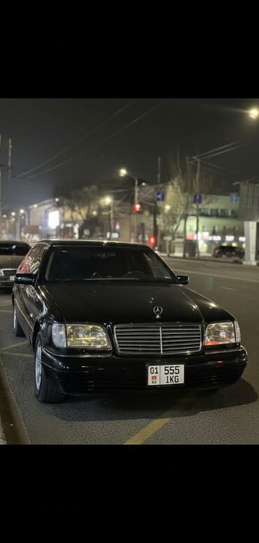 Mercedes-Benz S-Class: 1997 г., 6 л, Автомат, Бензин, Седан