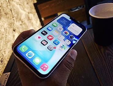 IPhone 13, Б/у, 128 ГБ, Старлайт, Защитное стекло, Чехол, 100 %