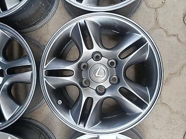 lexus r17: Литые Диски R 17 Lexus, Комплект, отверстий - 5, Б/у — 5
