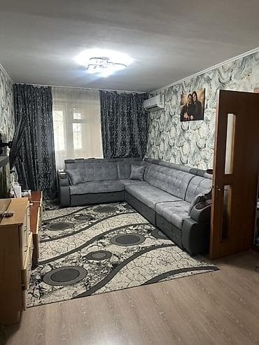 flat osh: 2 комнаты, 42 м², ТЦ Весна Индивидуалка, 1 этаж, Косметический ремонт — 2