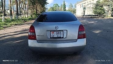 машины до 600 тысяч: Nissan Primera: 2001 г., 2 л, Автомат, Бензин, Седан — 4