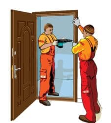 оборудование для ремонта: Дверь: Установка — 1