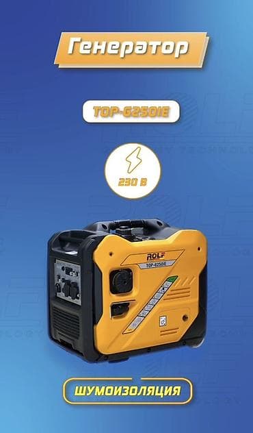 временная: Инверторный бензиновый генератор ROLF TOP-G250IE Основные — 4