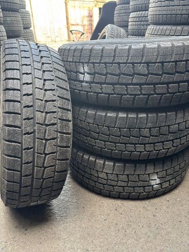 Шины 195 / 55 / R 16, Зима, Б/у, Комплект, Легковые, Япония, Dunlop