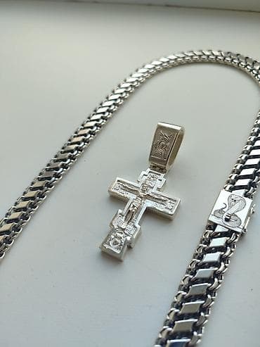 massimo duti: Массивный мужской комплект из серебра 925 пробы — выбор для тех — 3