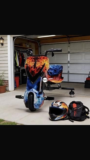 Детские самокаты: Дрифт‑трайк электрический для детей - Трёхколёсная конструкция — 3