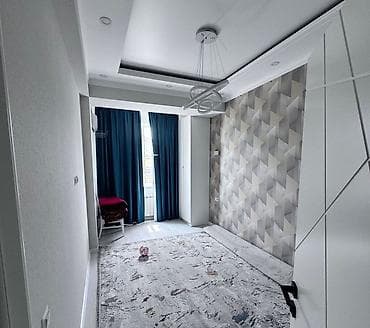 Батирлер: 2 бөлмө, 68 м², 12-мкр Элитка, 6 кабат, Евро оңдоо — 6