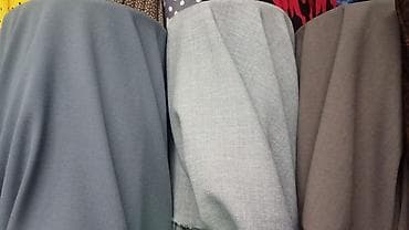 камуфляж ткань: Ткань алабыз рулон кусок. - Палитра: небесно‑голубой, зеленый — 3