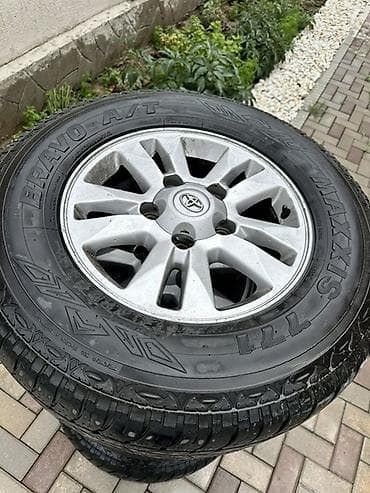 Колеса в сборе 285 / 65 / R 17, Всесезонная, Б/у, Комплект, Внедорожные (АТ/МТ), Литые, отверстий - 5 at lalafo.kg Колеса в сборе 285 / 65 / R 17, Всесезонная, Б/у, Комплект, Внедорожные (АТ/МТ), Литые, отверстий - 5