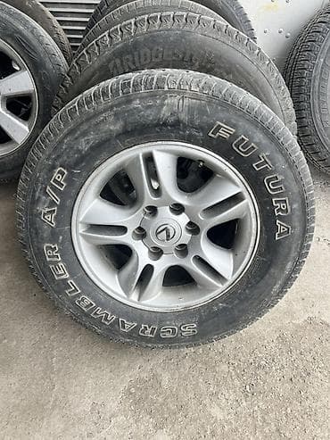 Колеса в сборе 265 / 65 / R 17, Всесезонная, Комплект, Внедорожные (АТ/МТ), Литые