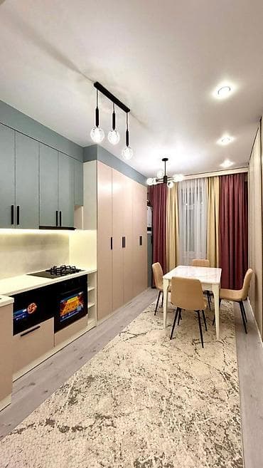 2 комнаты, 67 м², Элитка, 2 этаж, Дизайнерский ремонт