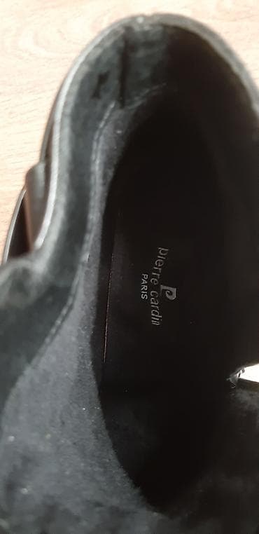 Прокат одежды: Полу сапоги кожаные pier carden,отличное качество удобный каблук — 3