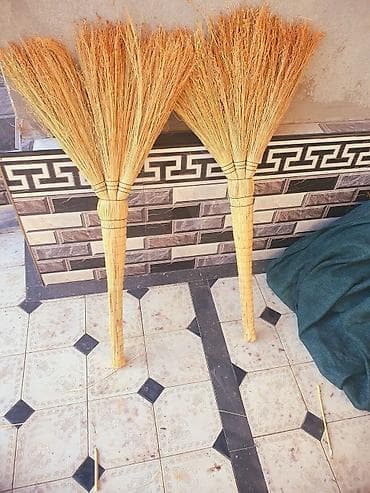 баный веник: Веник из сорго/камыша для подметания пола и двора. - Материал — 1