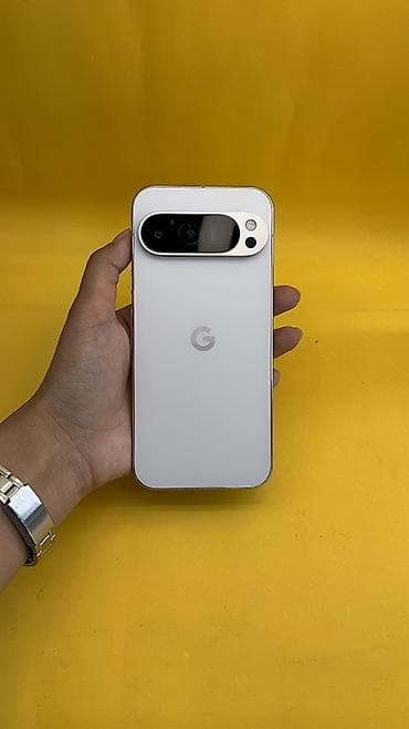Google Pixel 9 Pro, Б/у, 256 ГБ, цвет - Белый, В рассрочку, 1 SIM — 1
