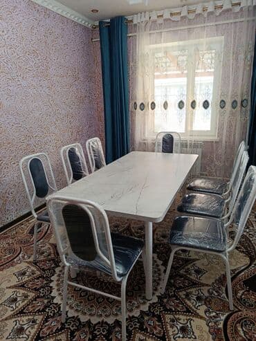 кухонный уголок фото и цены бишкек: Кухонный стол и стул, Новый, Платная доставка — 19