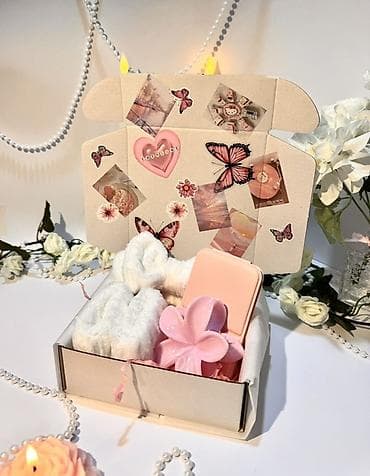 букет бабочка: Коробка, 15 см x 15 см x 7 см — 3