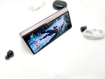 note 21 ultra: Samsung Galaxy Fold 2, Б/у, 256 ГБ, цвет - Золотой, 1 SIM, 2 SIM — 1