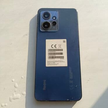 красный речка: Redmi, Redmi Note 12, Б/у, 256 ГБ, цвет - Синий, 2 SIM — 2