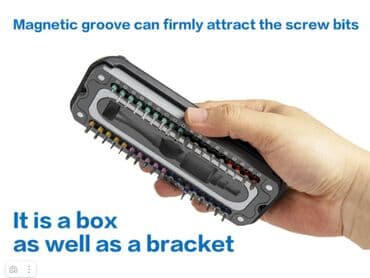 нож бабочка тренировочный купить: Профессиональная отвертка с подшипником и набором бит из — 7