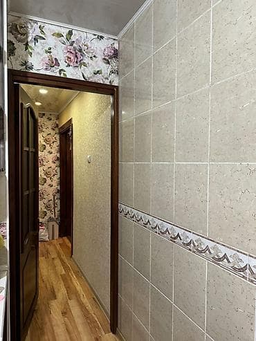 flat osh: 3 комнаты, 58 м², 104 серия, 1 этаж, Евроремонт — 2