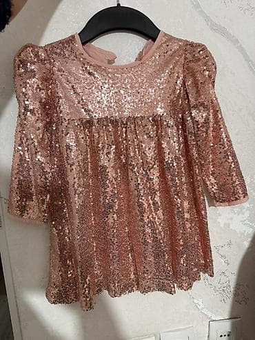 карусель детский: Детское платье, цвет - Розовый — 1